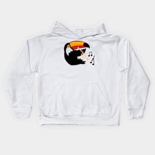 Trumpet Toucan Kids Hoodie